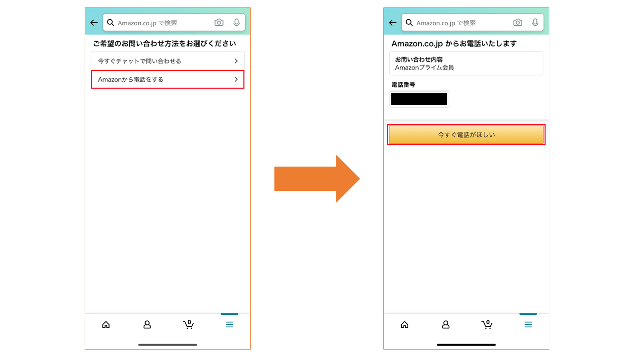 Amazonプライム会員 解約方法 電話から3