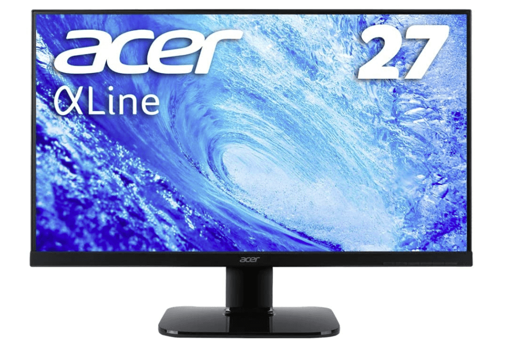 9/25(土)Amazonタイムセール祭り開始！Acerの27インチモニターが15%オフの18,680円に