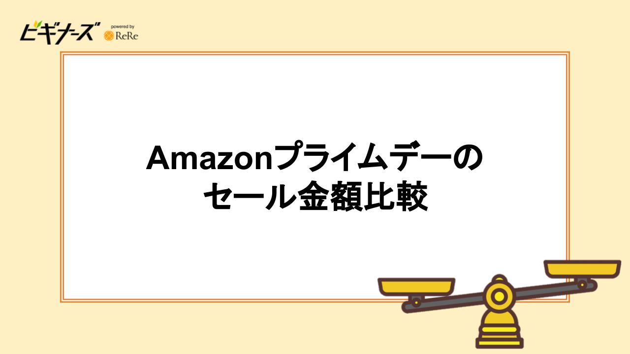 Amazonプライムデーのセール金額比較