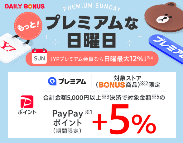 プレミアムな日曜日