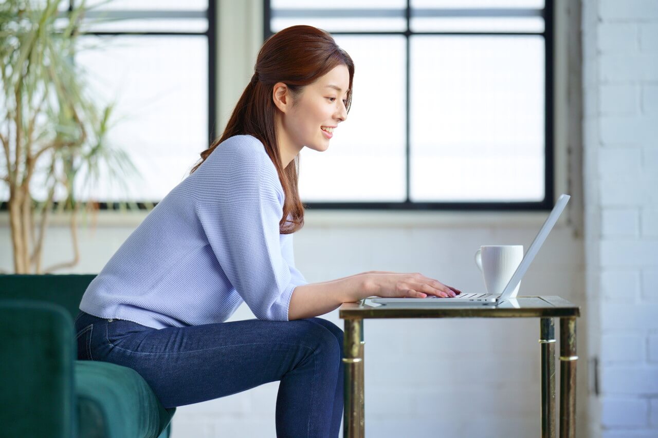 女性 PC