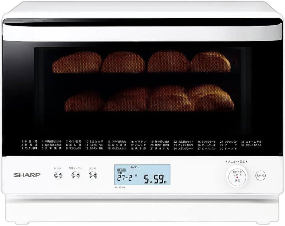 シャープ 過熱水蒸気 オーブンレンジ 26L