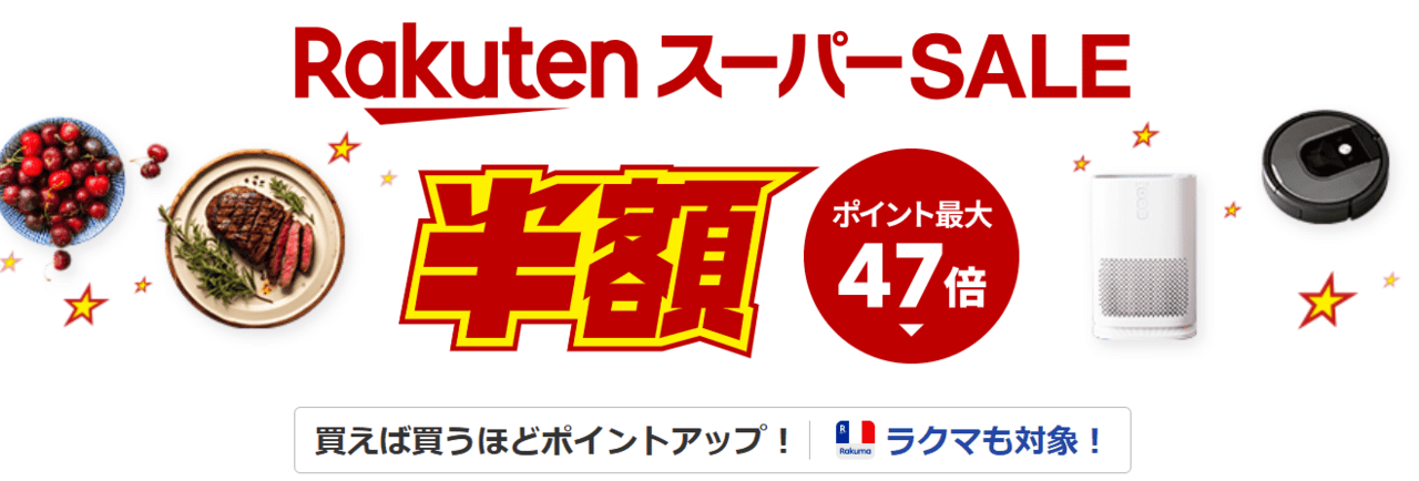 2025年6月の楽天スーパーセール