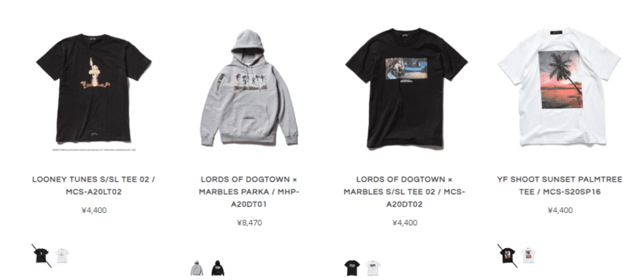 マーブルズ　サイト